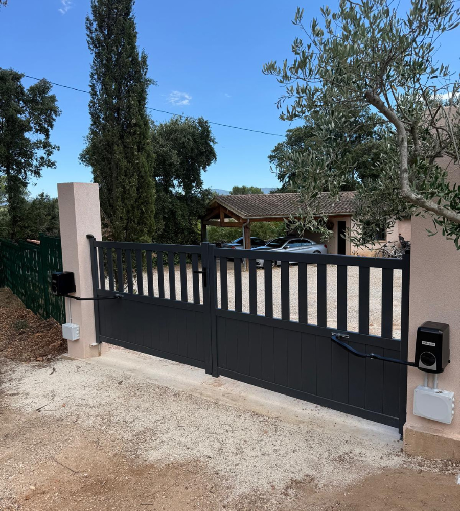 Motorisation portail 1